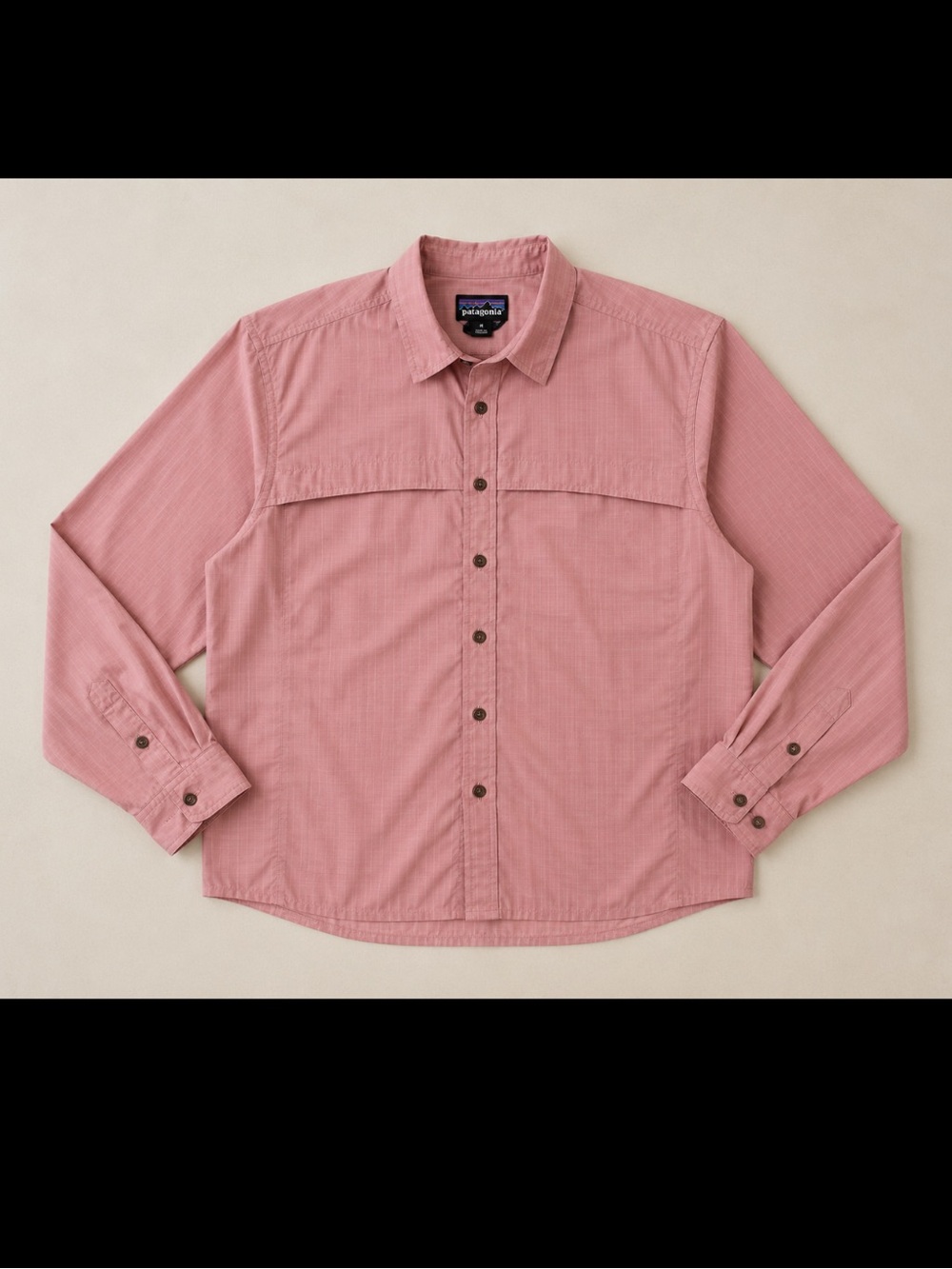 Patagonia Tropical Vented Shirt Women’s Medium Pink Hiking Fishing Outdoor Y2K